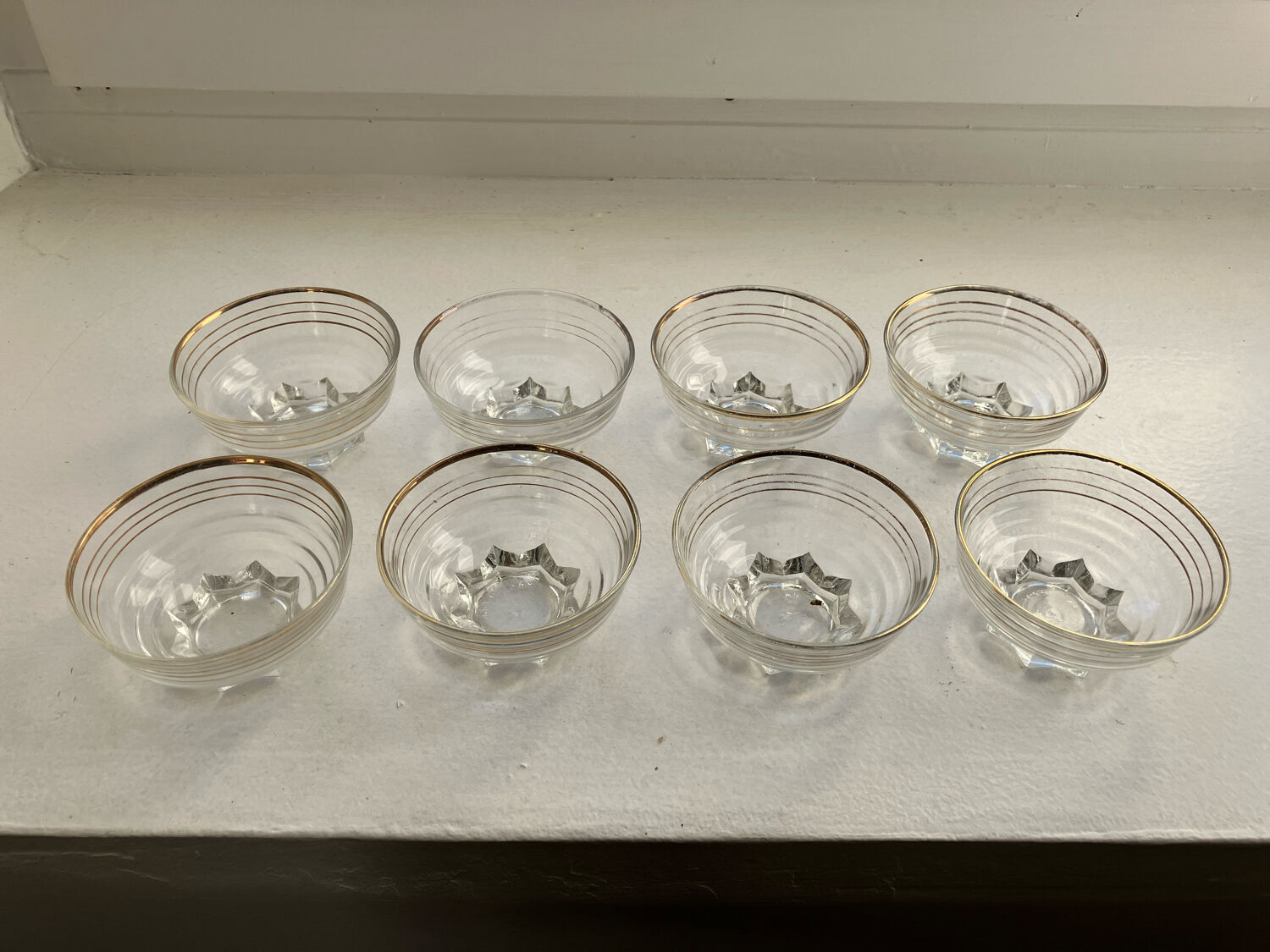 Champagne cups glassware Chapelle st Mesmin