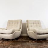 Space Age, Atlantis lounge chairs, Former Czechoslovakia, 1970s, Set of 2