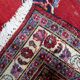 Tapis persan ancien Kazvin fait à la main 134 cm x 182 cm années 1920 - 1C1229