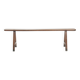 Banc en chêne de style Art Déco français, années 1930