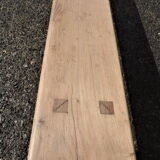 Old oak farmhouse bench