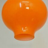 Suspensions en verre orange par Hans Agne Jakobsson