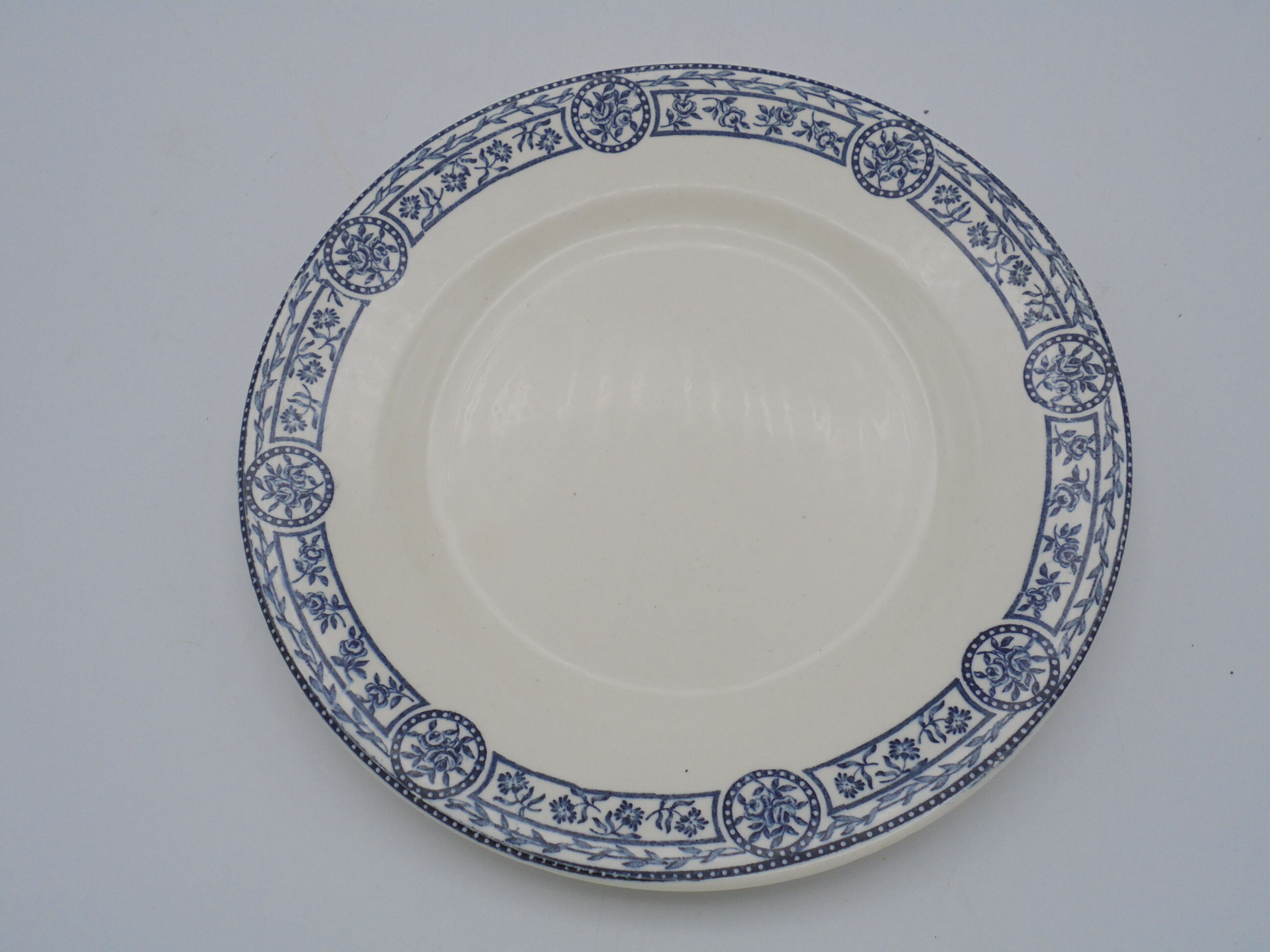 Paire d'assiettes Terre de Fer