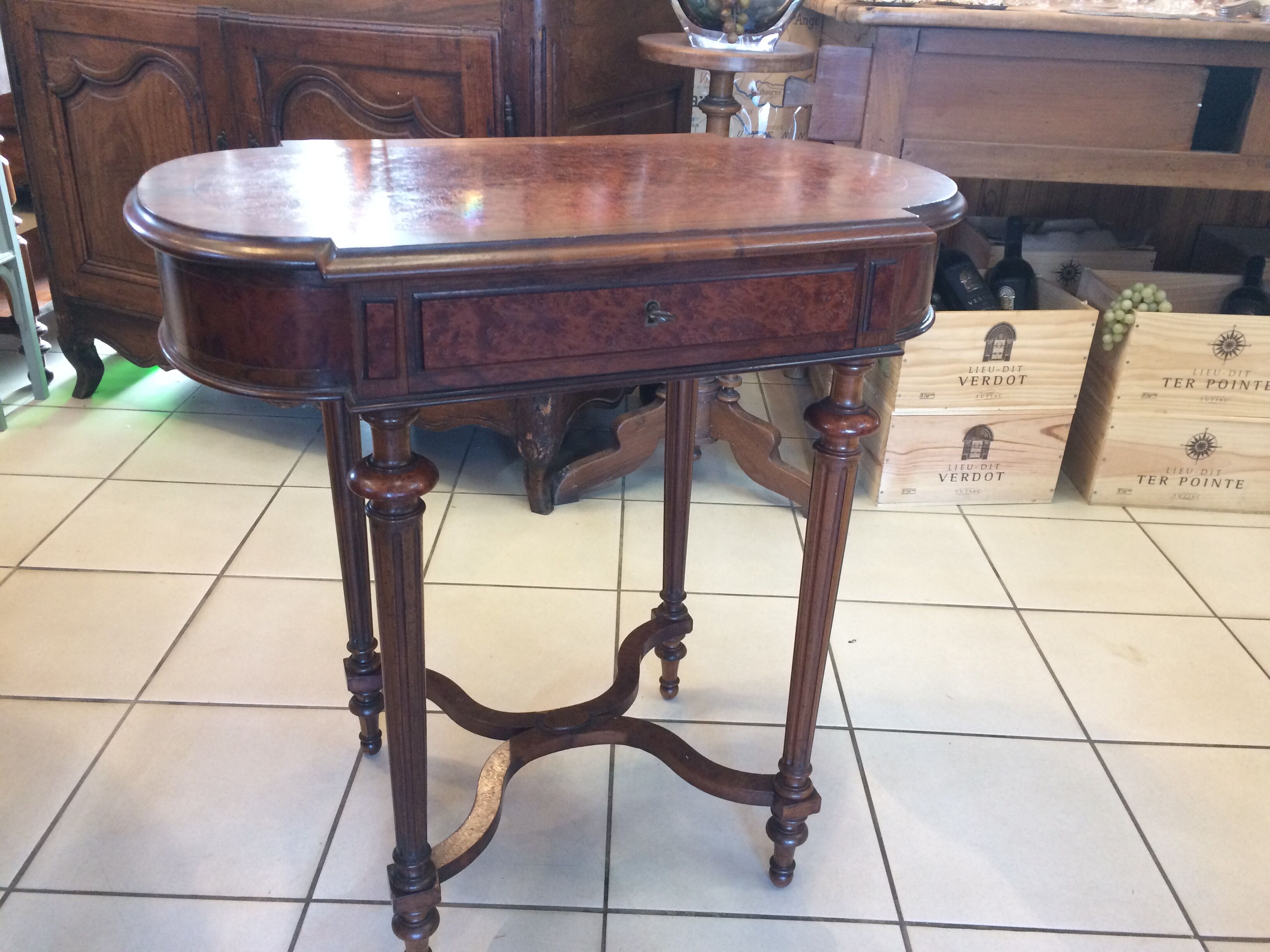 Travailleuse ou table à ouvrage Napoléon III