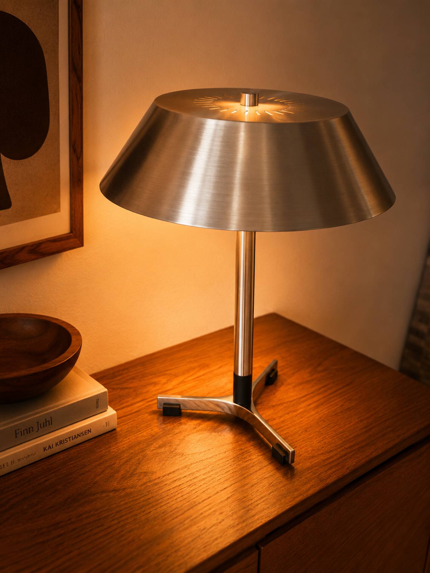 Lampe de table President par Jo Hammerborg pour Fog & Mørup