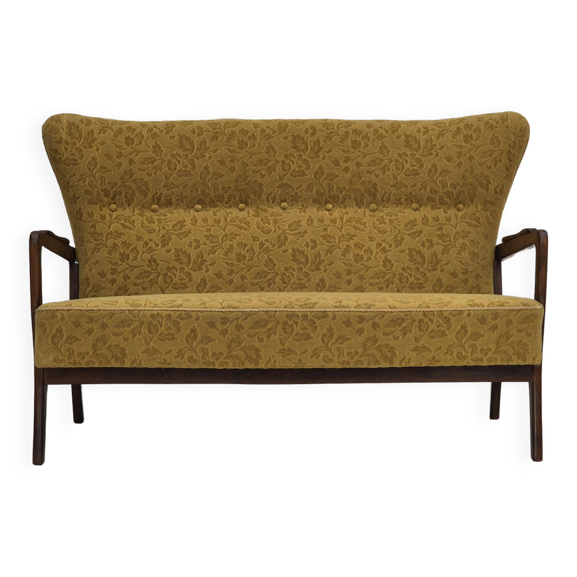 1960s, Danish 2 seater sofa by Søren Hansen for Fritz Hansen, original condition.
