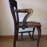 Victorian English office chair (1890-1900) James Shoolbred