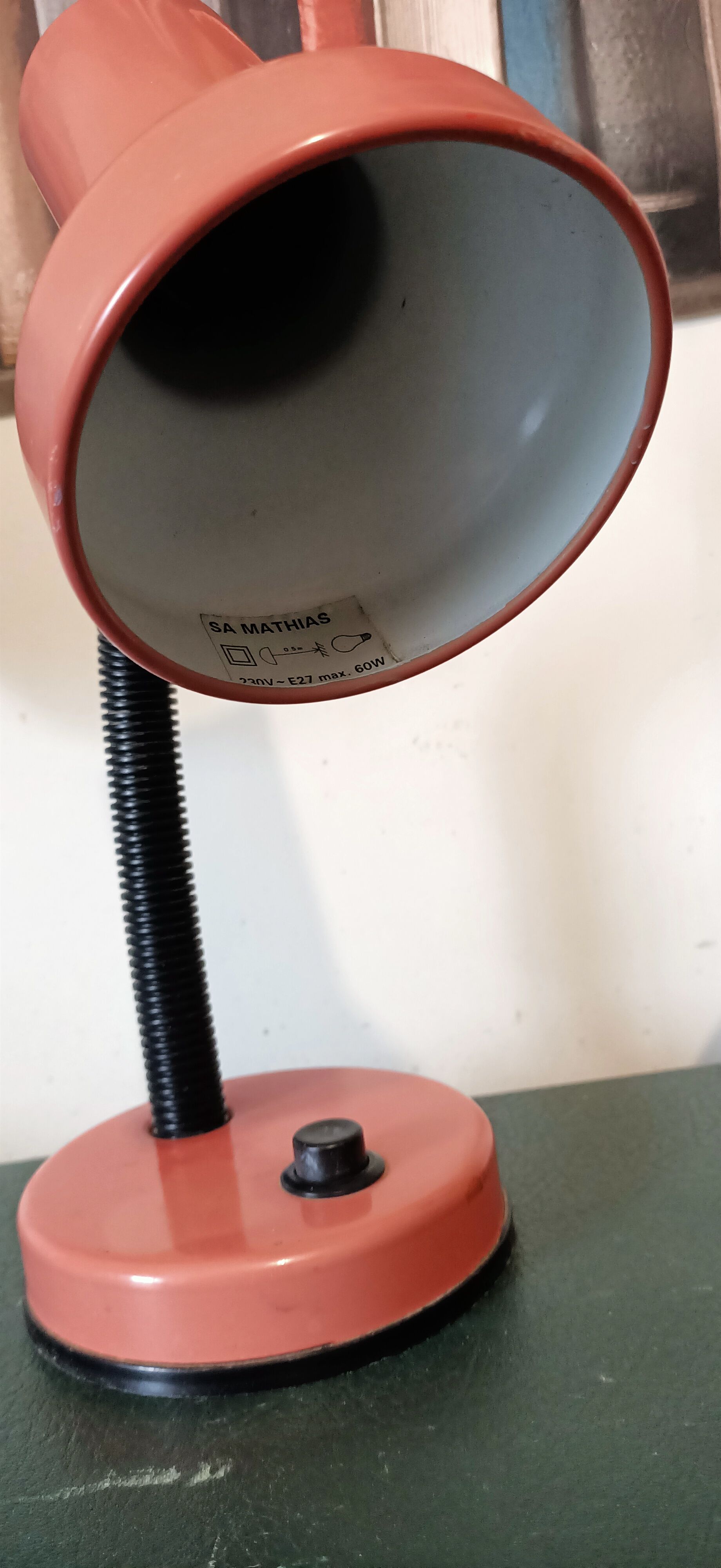 Lampe de bureau vintage