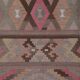 Vintage Turkish hallway rug 81x660 cm