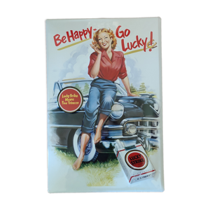 plaque vintage Lucky