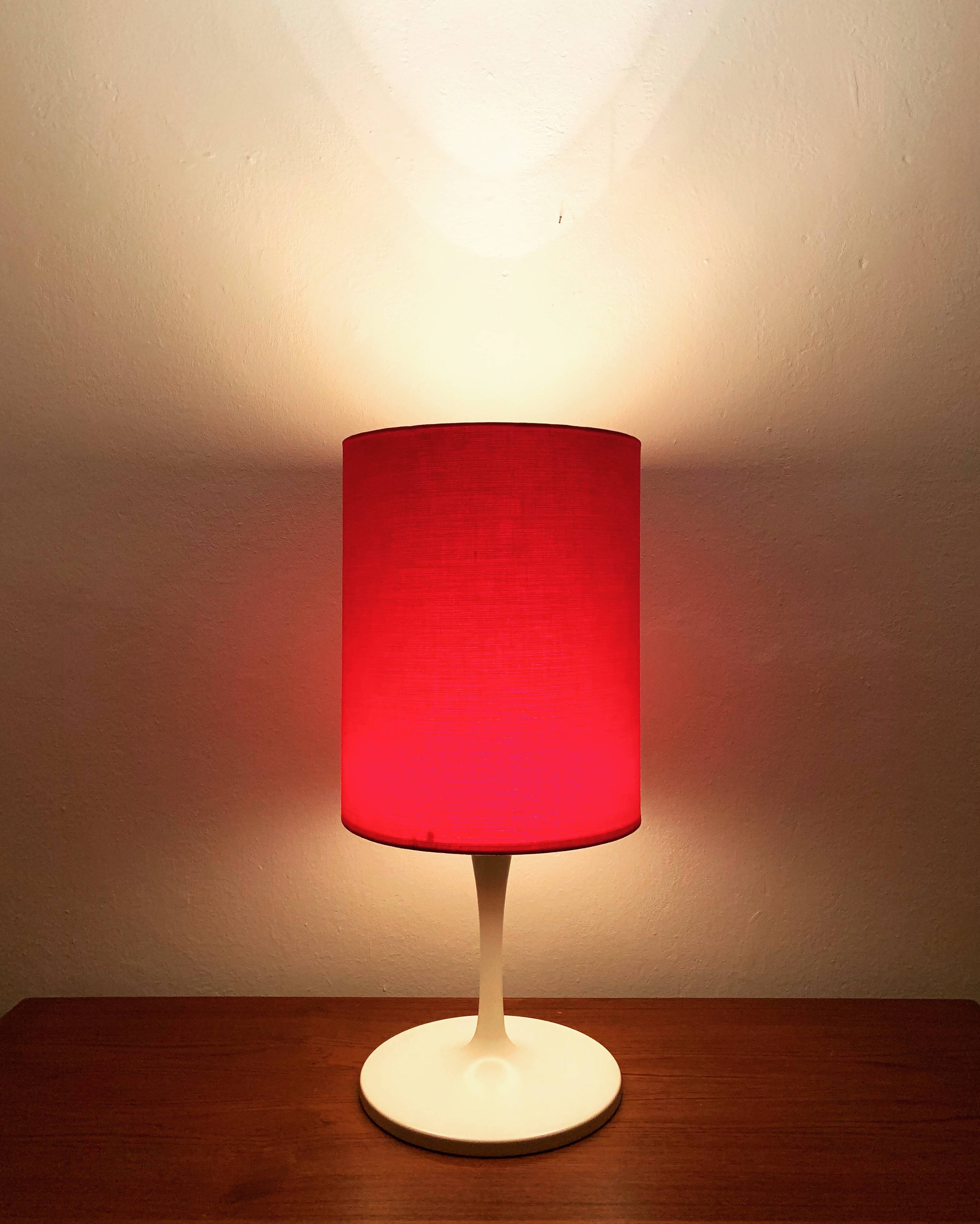 Large 1970s Table Lamp by Staff