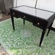 Black desk