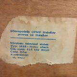Side table Drevopodnik Holesov, Vintage Czechoslovakia 1960s