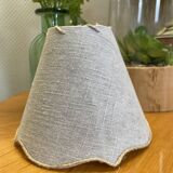 Lampshade flax festoons