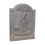 Plaque de cheminée XIXe