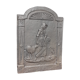 Nineteenth century fireplace plate