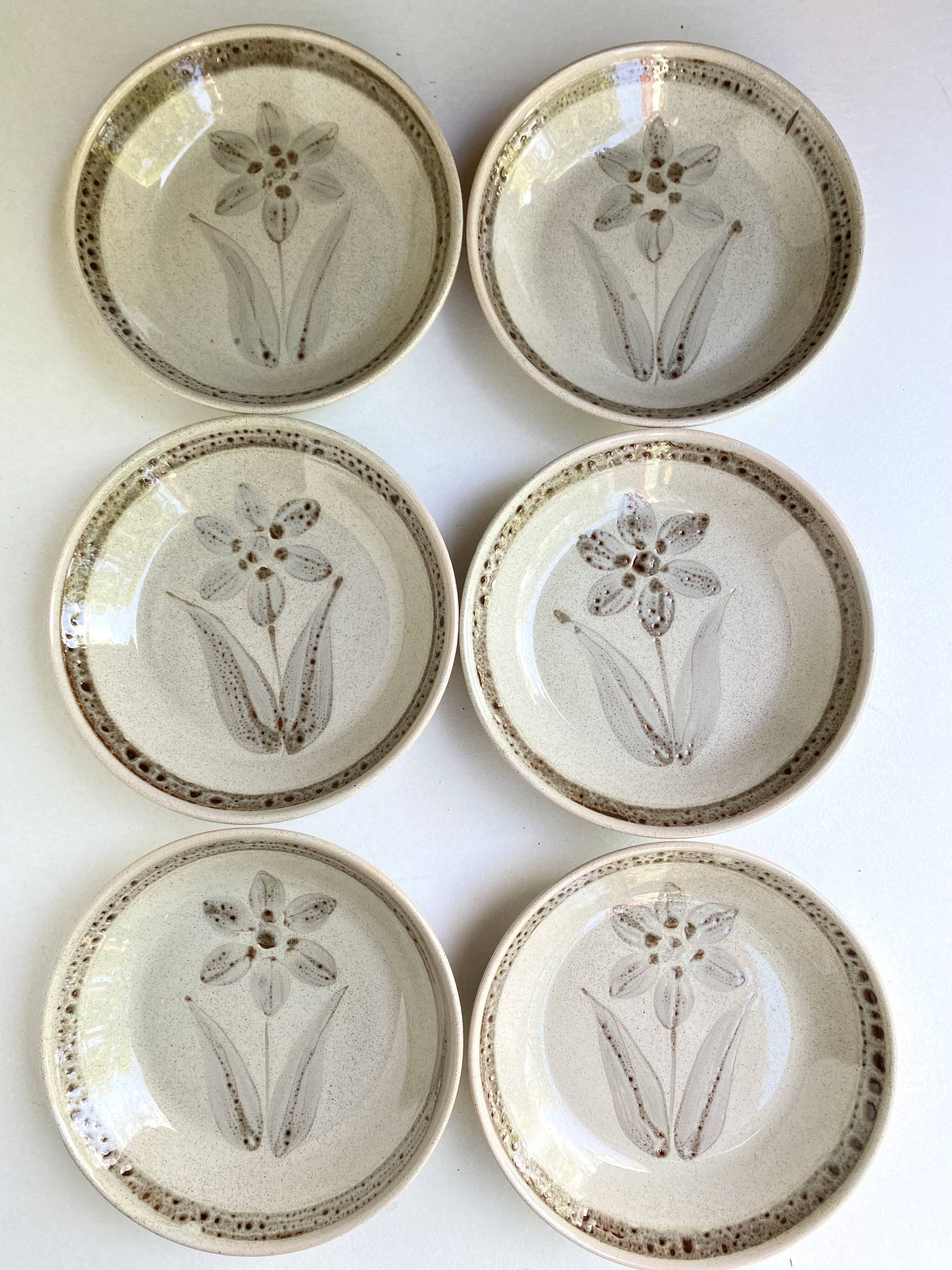 Vintage hollow plates Sarreguemines