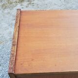 Scandinavian teak row of the 50s