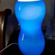 Blue glass lamp - Ikea vintage 1990