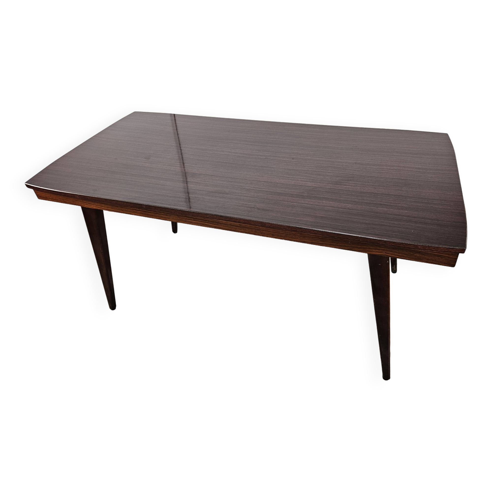 Mid Century table in rosewood laminate