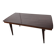 Mid Century table in rosewood laminate
