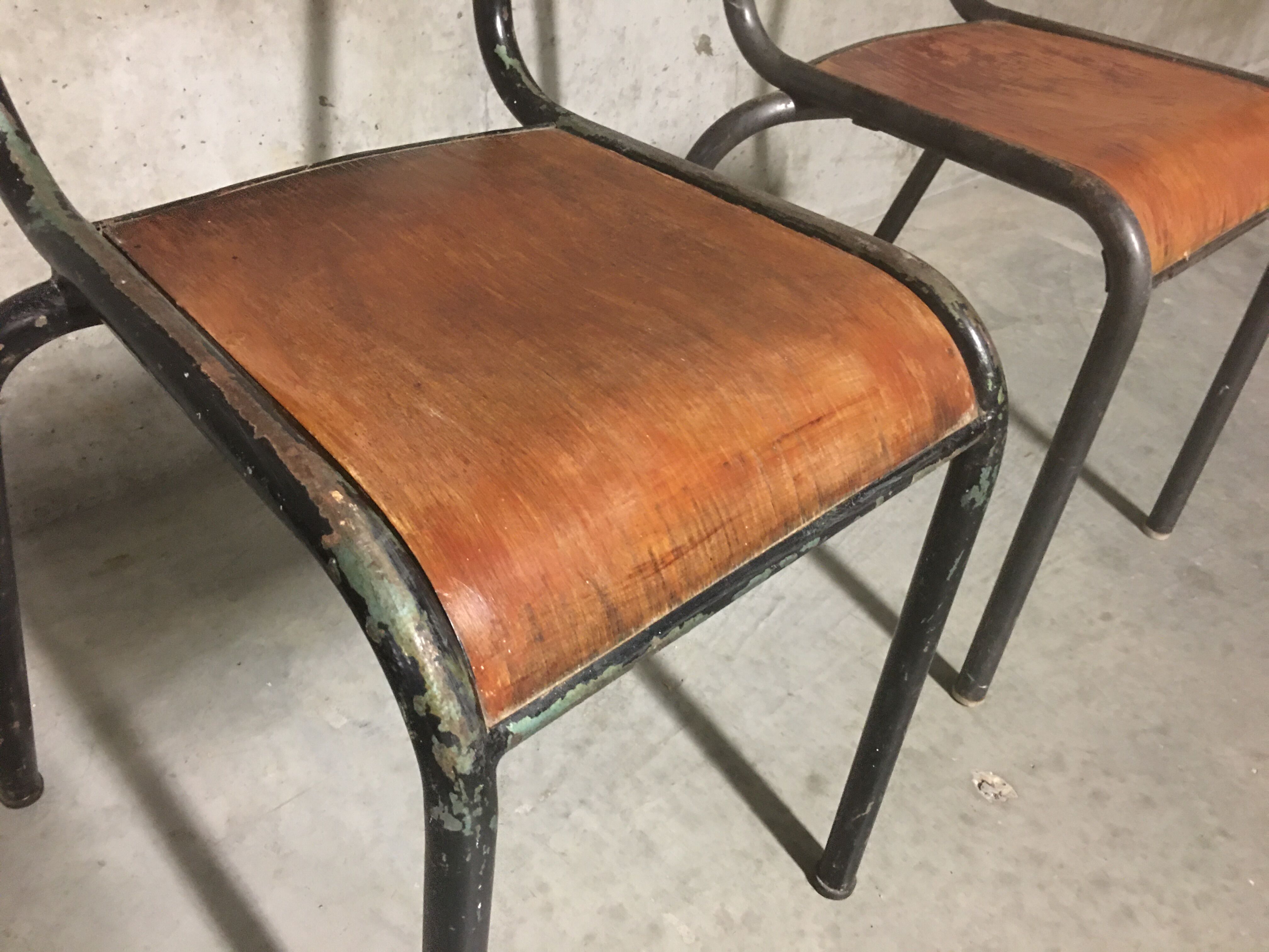 Pair of Mullca 510 chairs