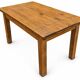 Table de ferme ancienne en chêne massif 120 cm
