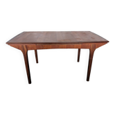 Table scandinave vintage avec rallonges