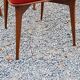 Set of 6 vintage Scandinavian style chairs from the 50s