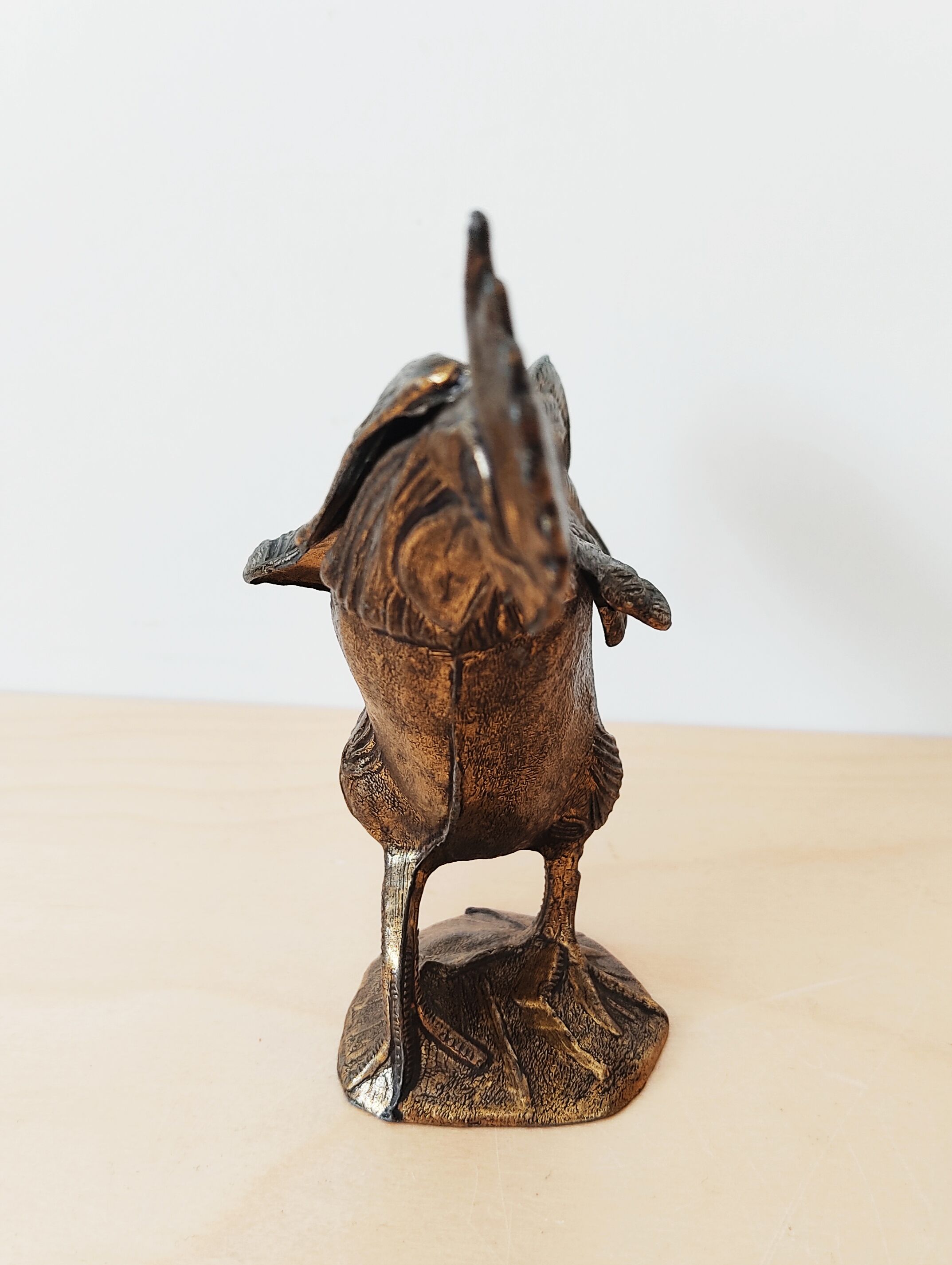 Boîte vintage en forme de coq