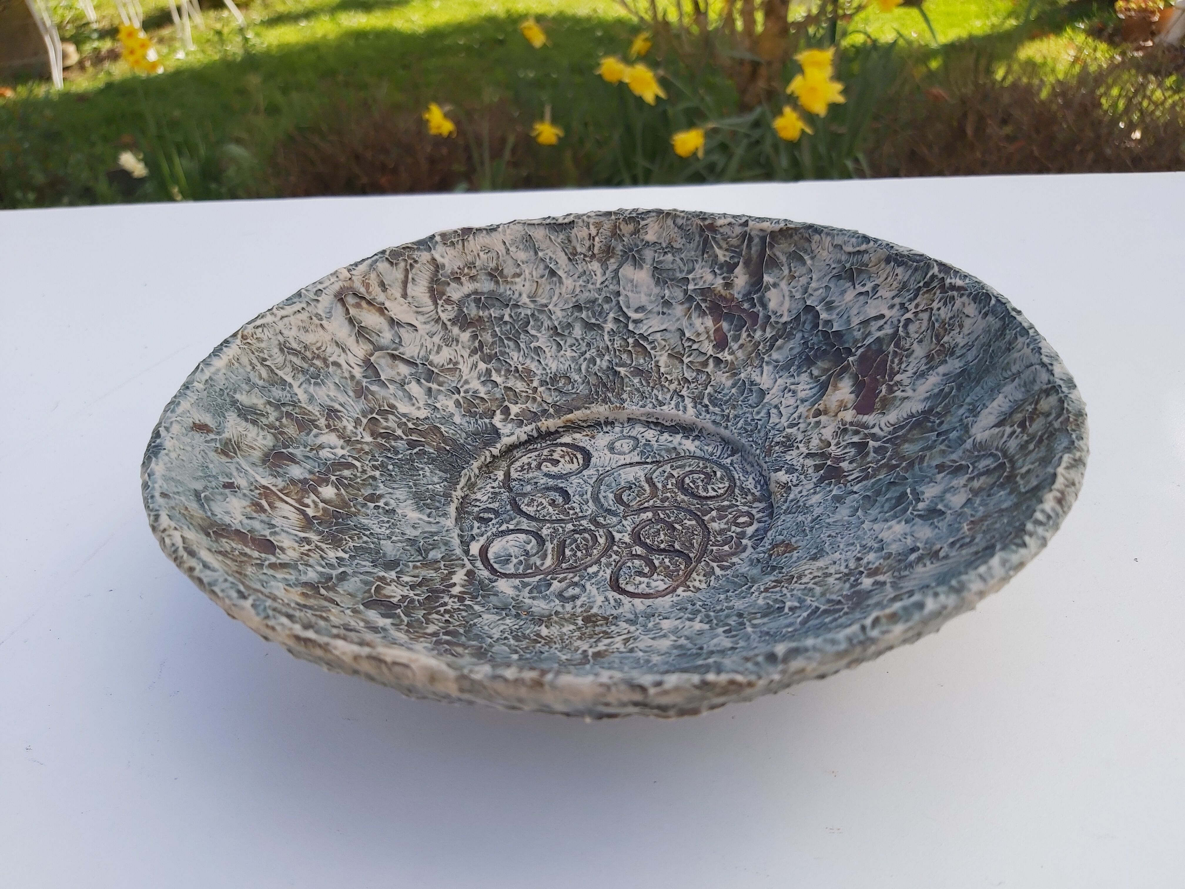 Basque sandstone cut Ciboure Arroka unique piece