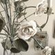 Antique metal chandelier