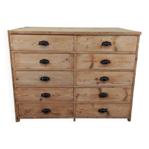 meuble à tiroirs d'atelier