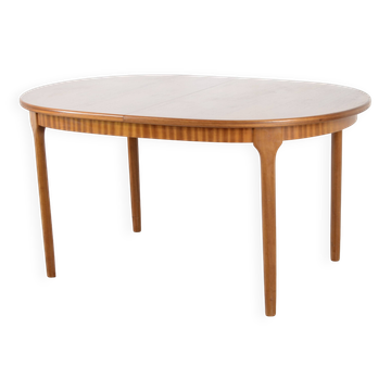 Table extensible oblongue en teck McIntosh du milieu du siècle. Vintage moderne, danois