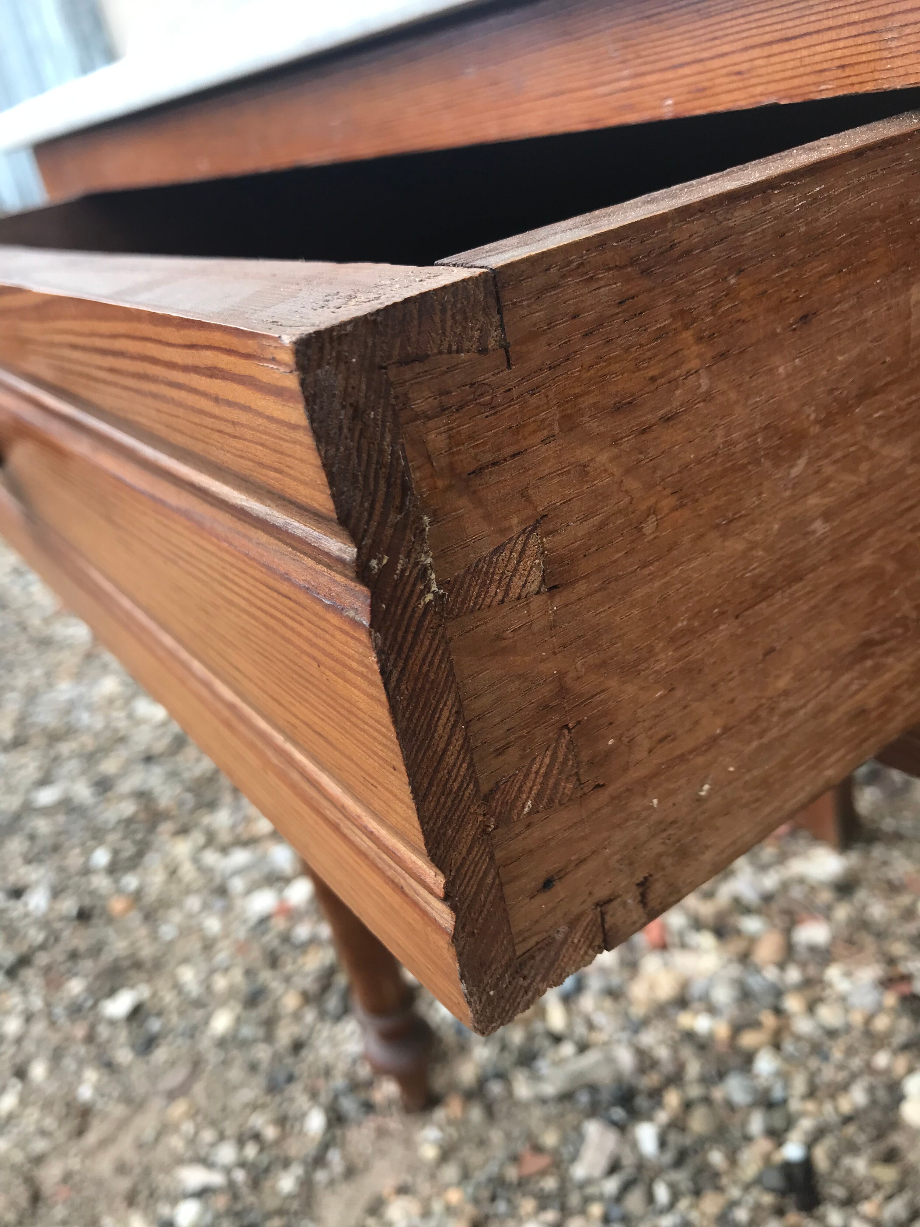 Dressing table Louis Philippe white marble