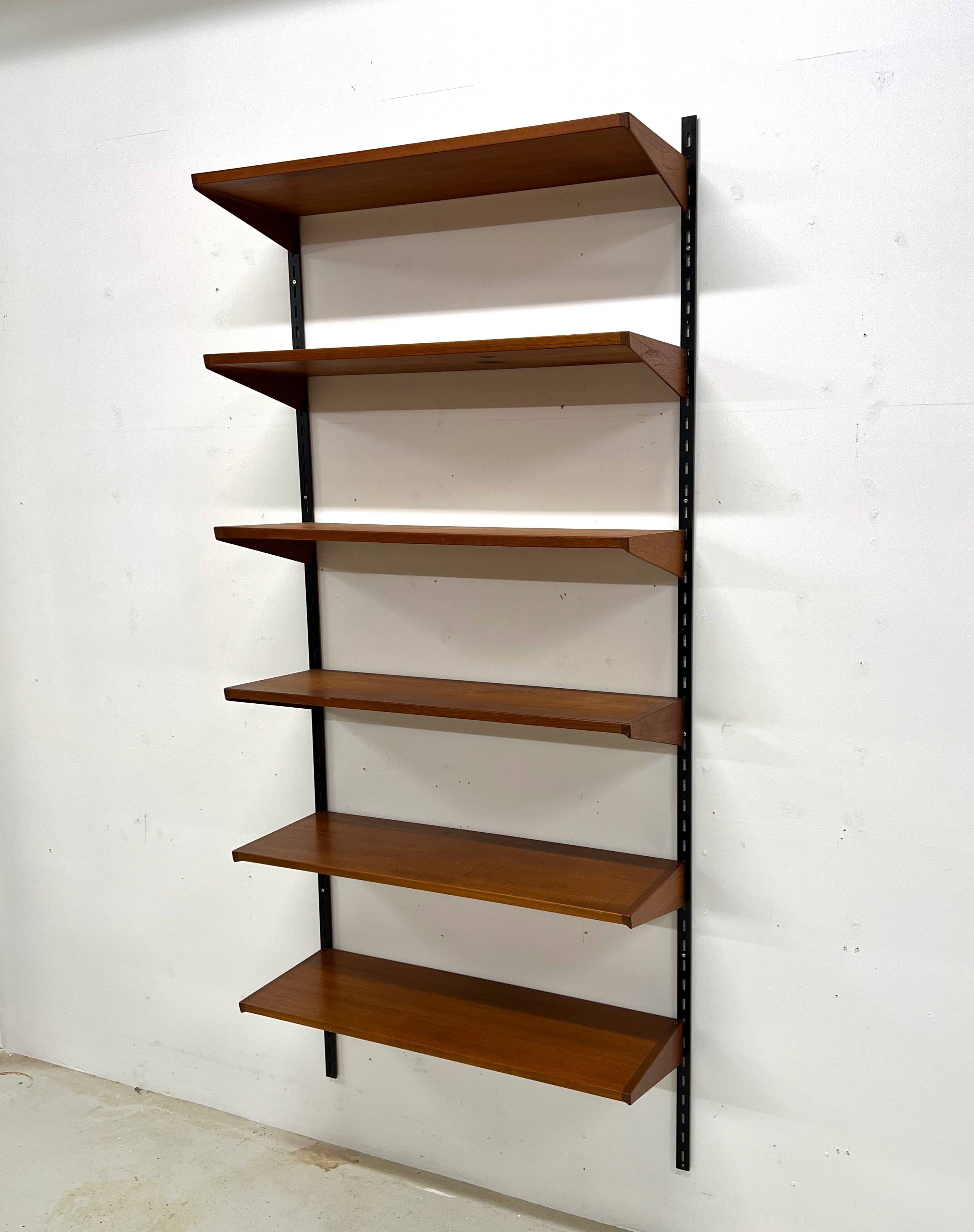 Teak Shelving By Kai Kristiansen For Feldballes, 1960s