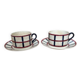 Set of 2 large “Béarn” cups