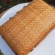 Suitcase vintage wicker