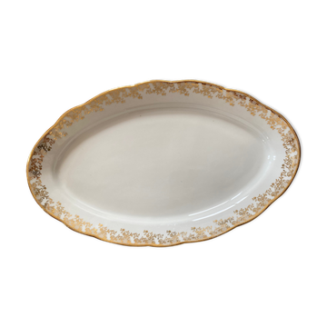 Plat ovale ancien