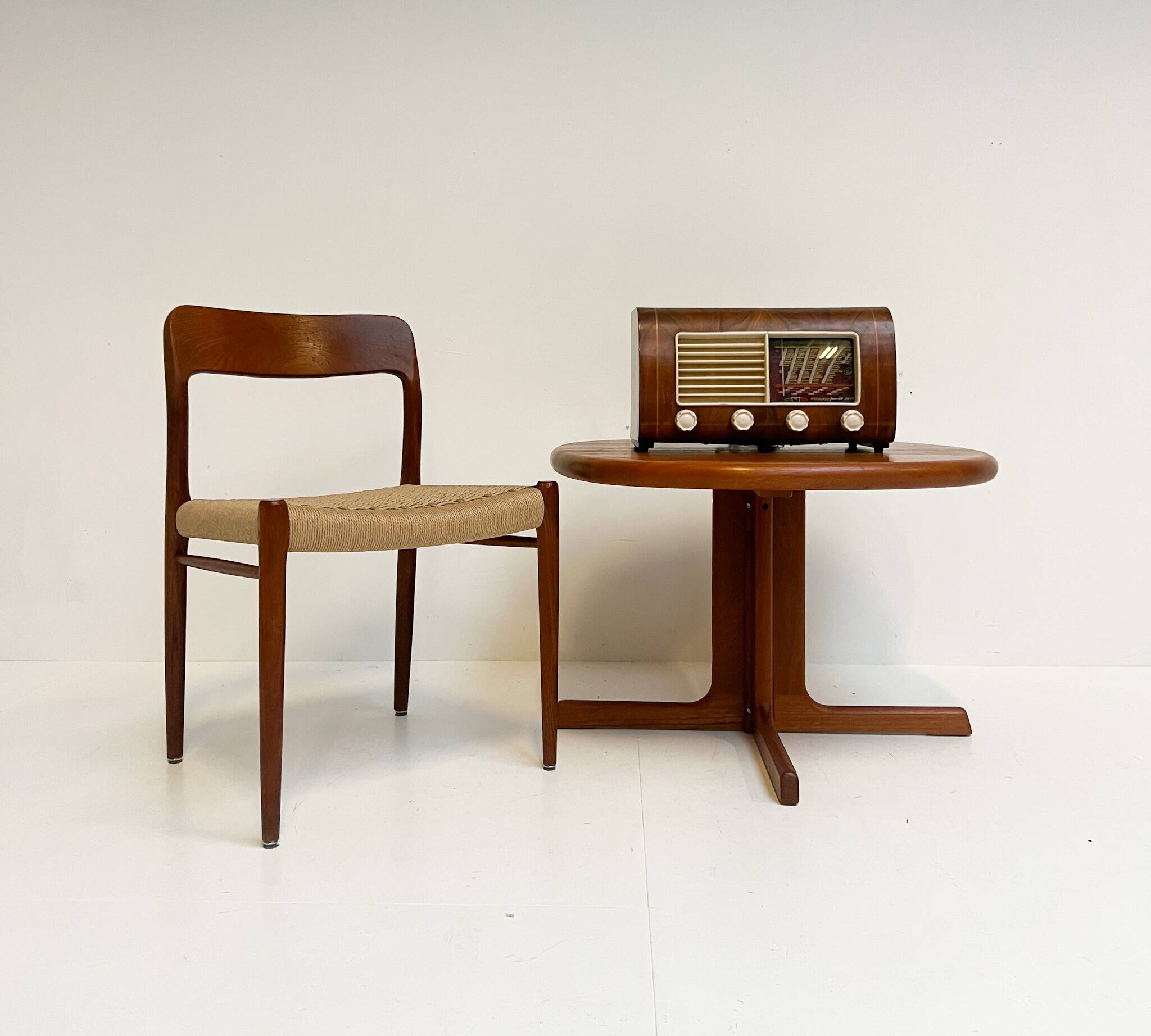 Restored Model 75 chair by Niels O. Möller, 1950s