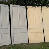 Paire de portes coulissantes 100.8x234cm chacune anciennes (2)