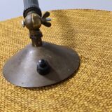 Vintage from the 50s curved floor lamp .