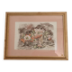 Watercolor bouquet of flowers