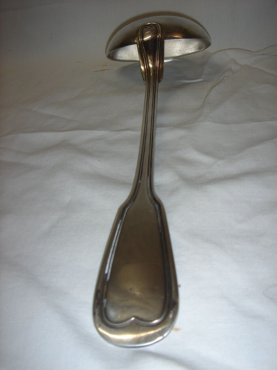 Silver soup ladle 1970