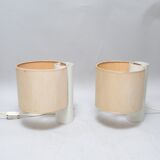 Pair of Fluette Giuliana Gramigna Quatrifolio lamps 1970