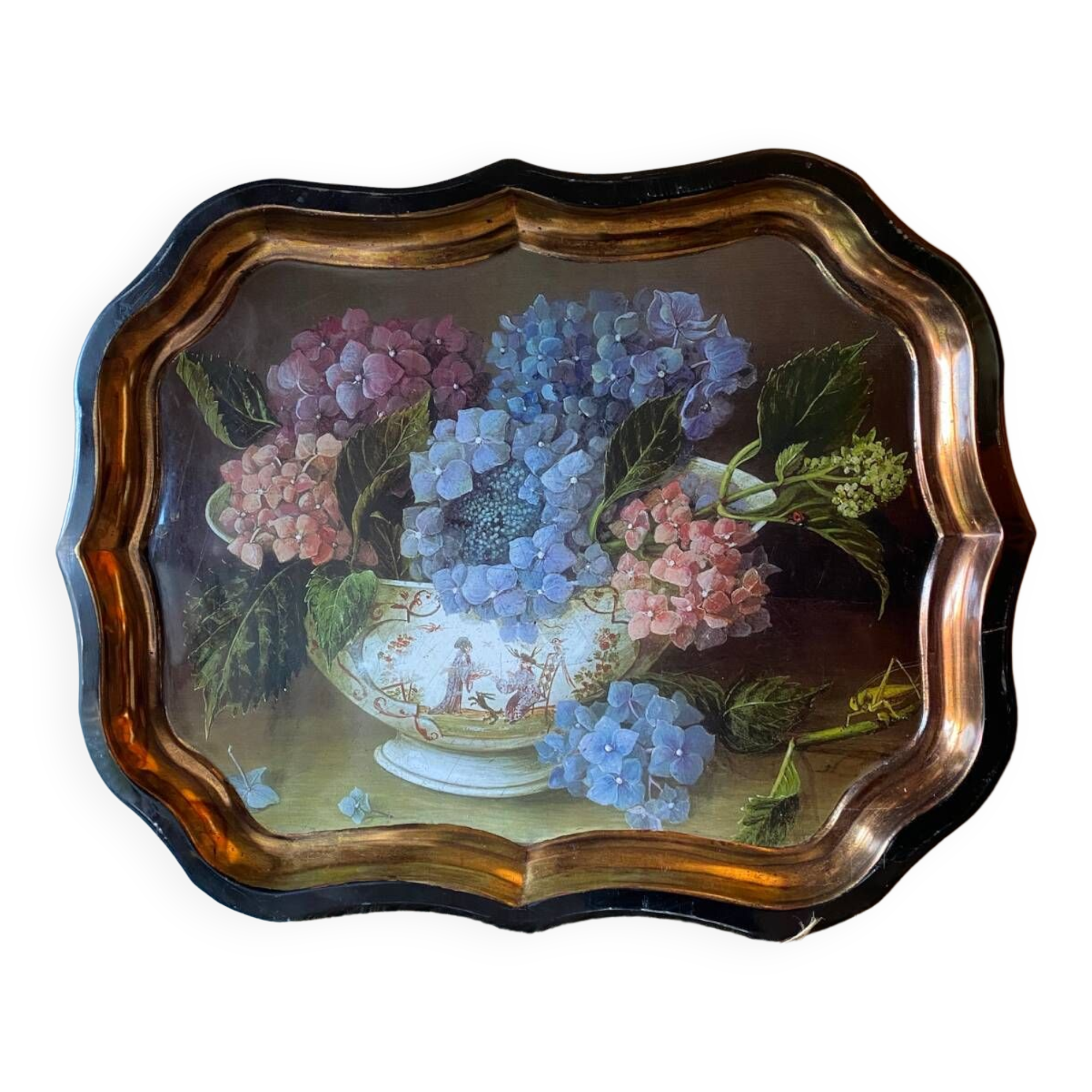 Large tray made in England