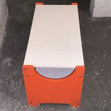 Vintage Space Age Italian Design Chest and Bench by Fratelli Reguitti