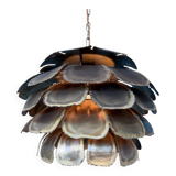 Mid Century Modern Brutalist Artichoke Pendent By Sven Åge Holm Sørens