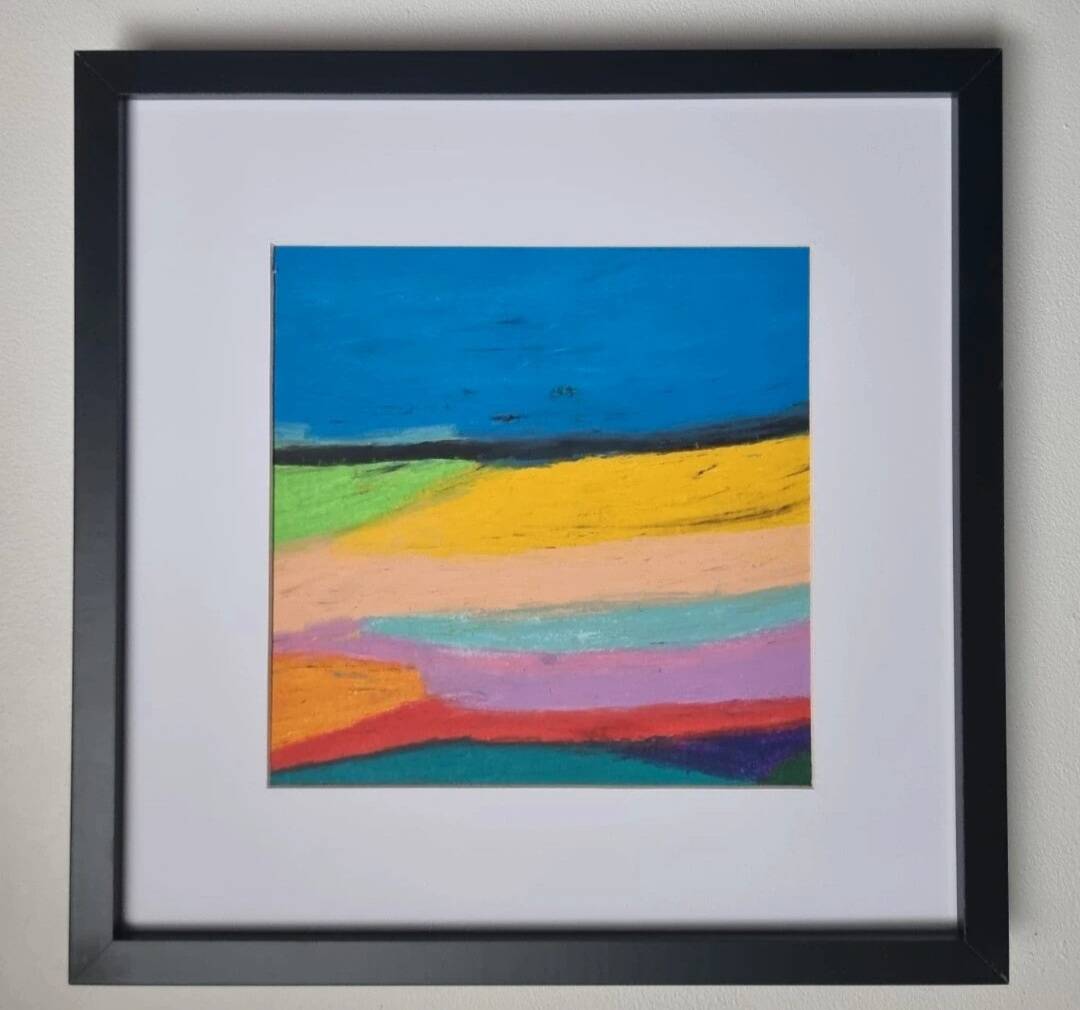 Oil Pastel Painting