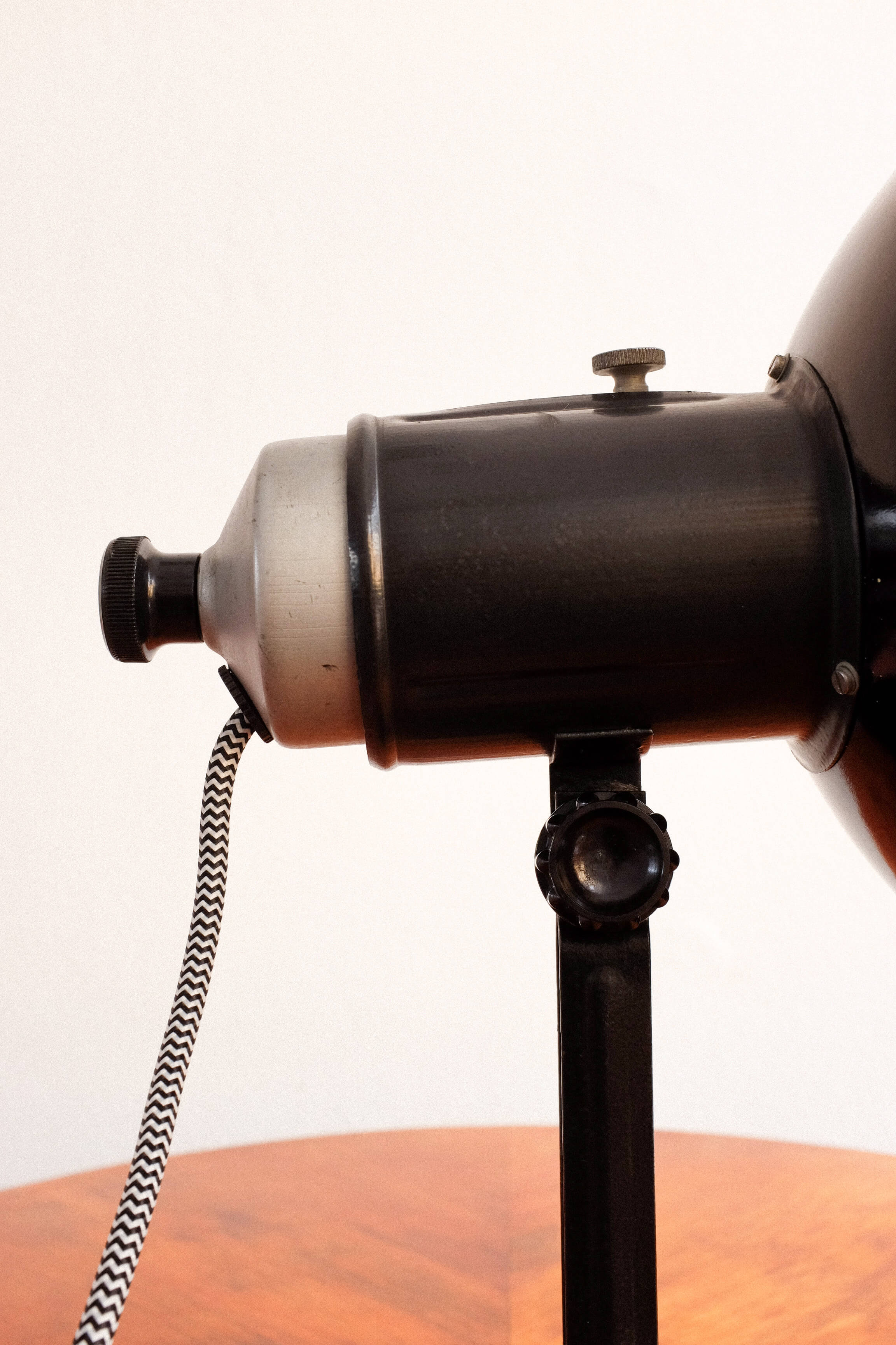 Industrial Czechoslovakian Adjustable Table Lamp, 1960s